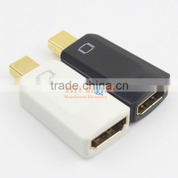 FREE SHIPPING Cute Portable Mini DP Display Port to HDMI Cable Converter Adapter Male to Female Audio Output for Macbook