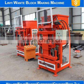 WT1-10 Compressed earth interlocking blocks/bricks machinery