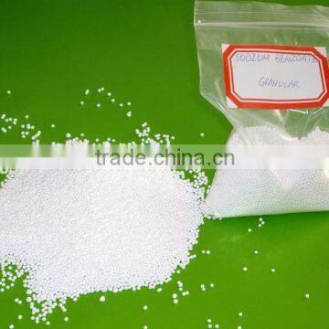 sodium benzoate powder in white color