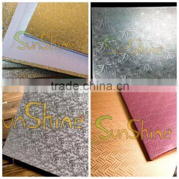 2mm,3mm,4mm food grade hardboard cake boards customized