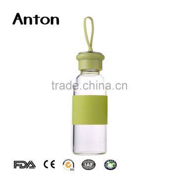 19oz Simple and easy Simple and easy with different colour silicon sleeve water bottles