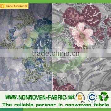 Customized design printed nonwoven fabric, textile printing