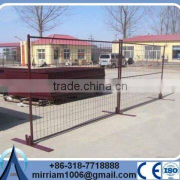 6 'galvanized and powder coating easy fence temporary fence