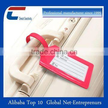 personalized cheap wateproof silicon luggage tag for luggage bag                        
                                                                                Supplier's Choice