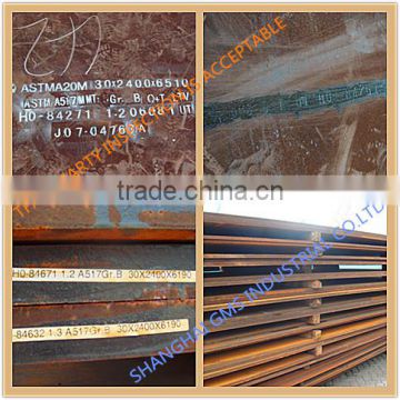 ASME SA517 Gr.B Boiler Plate/ASME SA517 Gr.B Pressure Vessel Plate