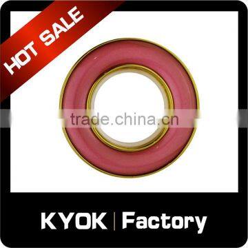 KYOK New curtain accessories designs round shape curtain rings,plastic popular shower curtain rod accessories