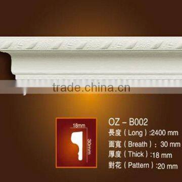 High qualith low price pu cornice mouldings from China manufactory