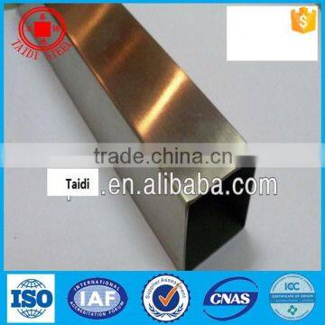 stainless steel welded square hollow inox tube piping 304