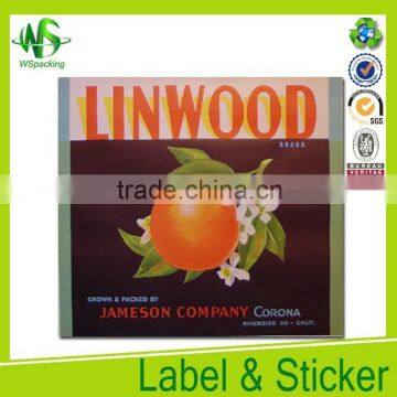 Best Selling Baby Food Private Label Organic Food Label Fruit Label photo-3