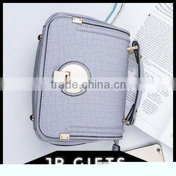 Attractive Design Pink Genuine Leather Small Shoulder Bag
