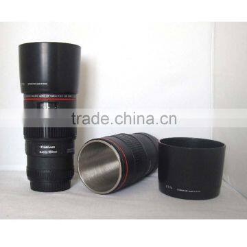 Camera Lens Stainless Steel Large Coffee Tea Cup Mug 17 Oz, Beautiful Package Box