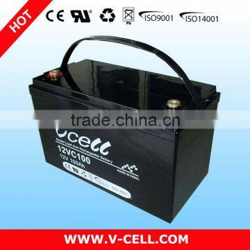 12V 100W solar battery manufacturer