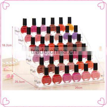 Beauty nail polish display shelf/stand wholesale