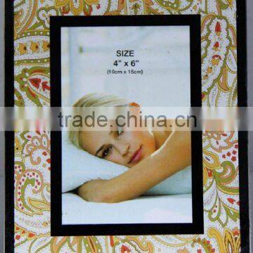 Glass photo frame