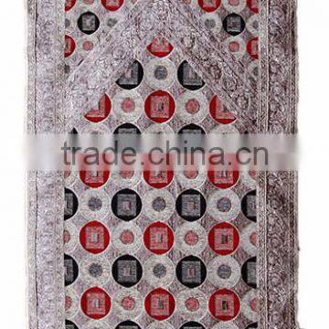 Colorful 100%Chenille Jacquard Woven Muslim Prayer Rug Mat photo-2