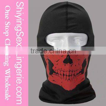 Cheap Wholesale Red Skull Face Cycling Halloween Devil Masks