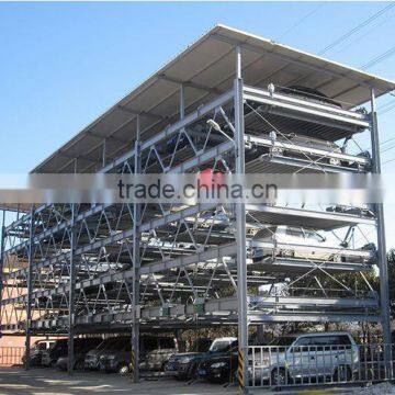 Automated vertical puzzle car parking system