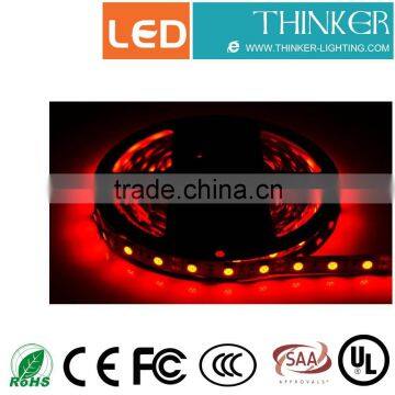 SMD3528 60leds/m IP20 red color Epistar chip LED strips