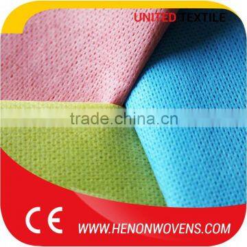 Cheap Color Fastness Viscose Material Meshed Nonwoven Spunlace Fabric