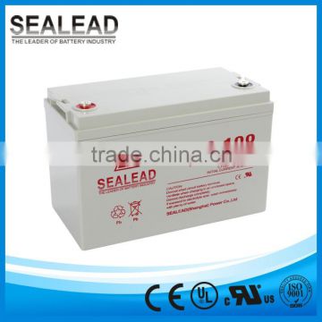 20 years manufacturer SEALEAD12V 100AH solar power storage battery