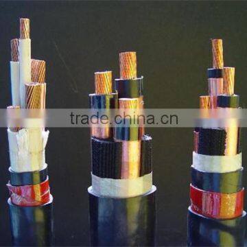 PVC insulated Mine cable MVV22 steel armored PVC sheathed power cable mining use power cable