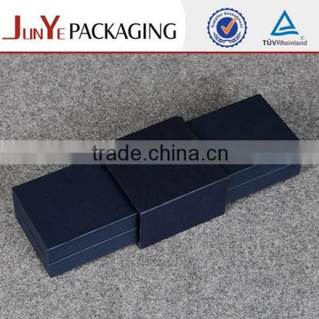 Deep blue handmade factory price cardboard empty luxury perfume boxes