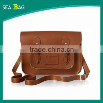 2016 Hot Selling Woman Custome Leather Messenger bag For Wholesale in Guangzhou