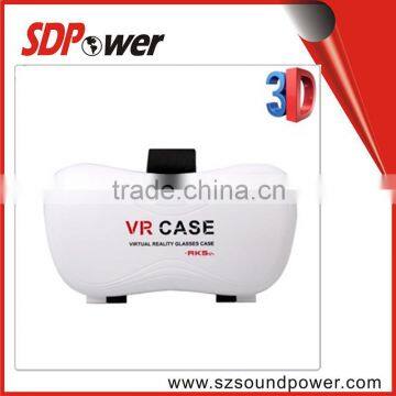 3D vr Virtual Reality Headset 3d vr Glasses 5th Version for 3.5 to 6 Inch Smartphones for 3d Movies. photo-3