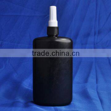 UV glue bottle wholesale glitter glue bottle