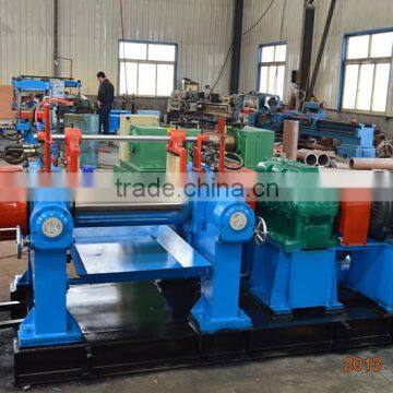 2016 Newest open mill rubber mixing machine two roll mixer rubber machine