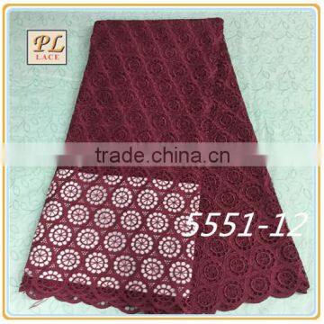 2016 Latest Dress Design Best Selling African Fabric Lace Dress Design photo-5