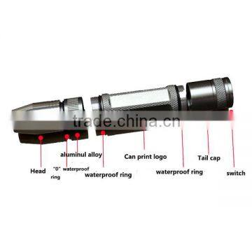 Hot Sell Super Quality High Bright White Yellow UV Light Jade Flashlight Torch photo-3