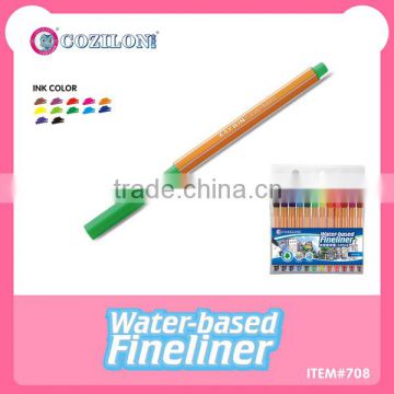 mini water-based fineliner #708