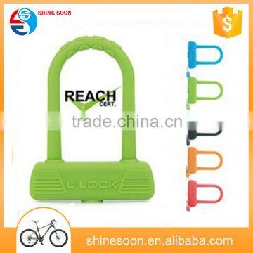 Safety bike lock, security bicycle U lock with silicone                        
                                                Quality Choice