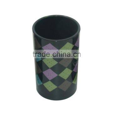 Eco-friendly Plastic Double Wall Tumbler for Bathroom Set