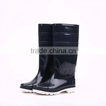 Factory price pure design waterproof pvc rain boots, cheap rain boots