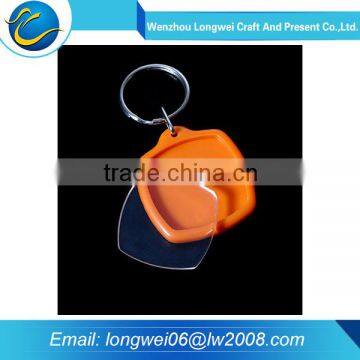2016 best sale custom cheap clear photo DIY custom acrylic keychain                        
                                                                                Supplier's Choice