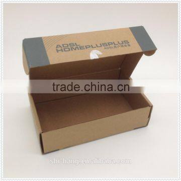Color Kraft Paper Pizza Box Type Mailer Box Packaging photo-4