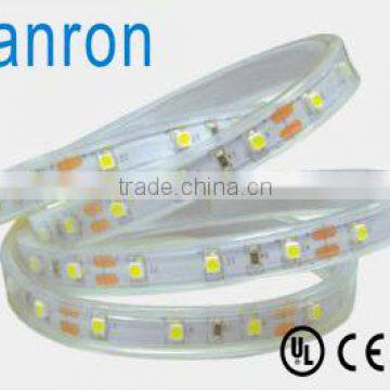 12V half tube sicilon waterproof 60led 4.8W led flexible strip stripes light lighting smd 3528