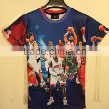 3D Digital Print Short Sleeve T-shirt photo-5