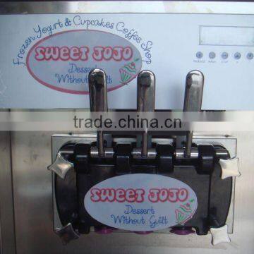 LED Display ice cream machine/Frozen yogurt machine