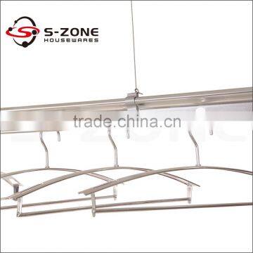 Factory Direct Aluminium Folding Hanging Clothes Drying Rack photo-6