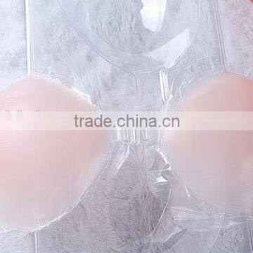 Strapless Adhesive Silicone bra Nude Freebra Thin/Thick Styles With Four Size