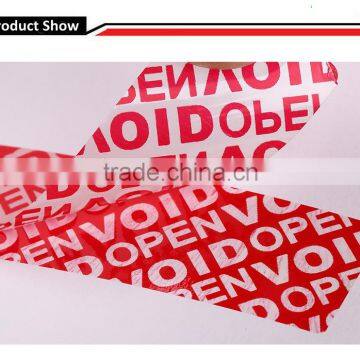 Total Transfer Tamper Evident Label Full Residue Safety Label photo-2