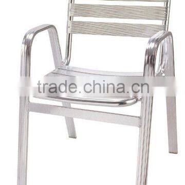 Aluminum garden armchairs