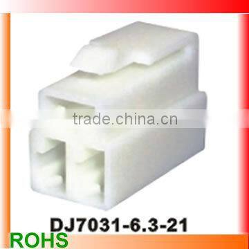 motorcycle 3pins female electric plastic harness connector