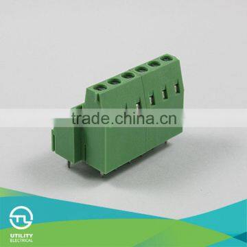 Electrical Screw Brass Tin Plated Terminal Block Connectors MU1.5HM2L 5.08mm 6P for Pin Block Terminal Connector photo-3