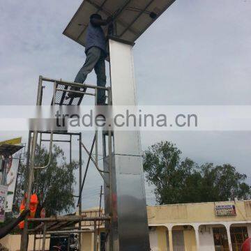 solar traffic signal LED light project in Africa