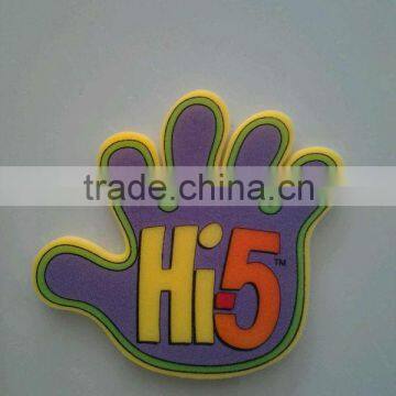 Customized logo cheering foam finger