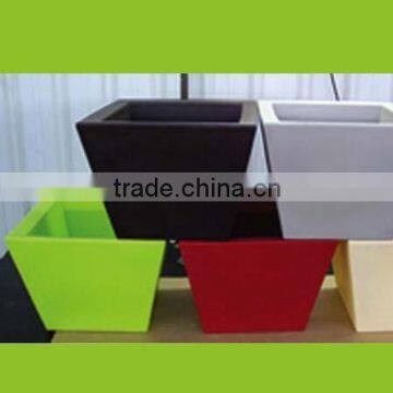 OEM Rotational flower pots, plastic flower pots by rotomoulding